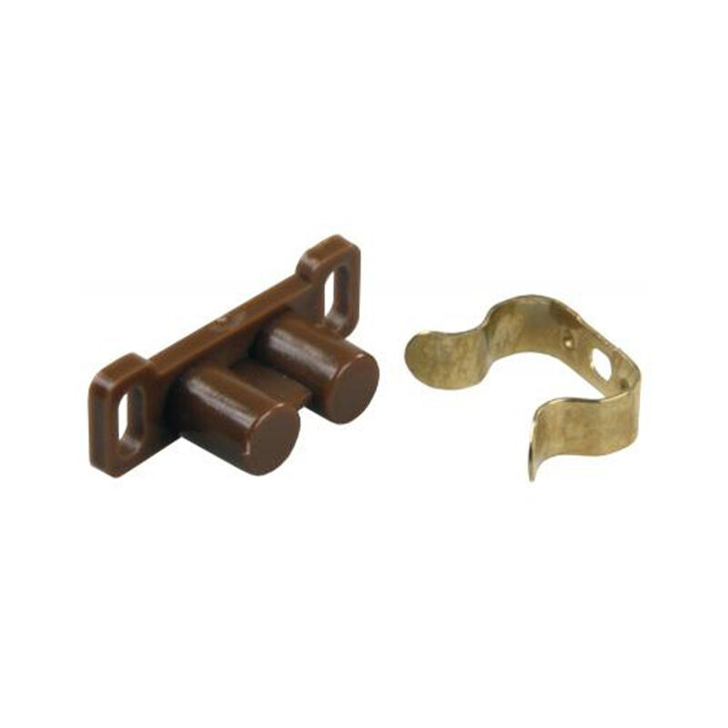 JR Products 70205 Cabinet Barrel Catch with Metal Clip image number 1