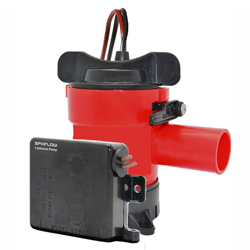 Johnson Pump Bilge Pump, Automatic Submersible; 1000 Gallon Per H image number 2