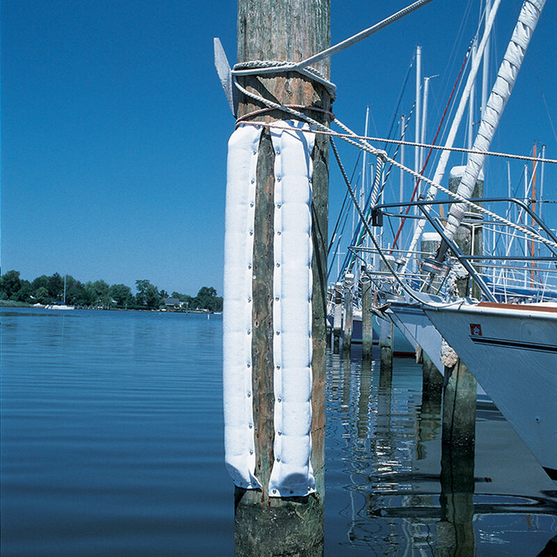 Double Dock Bumper (Small 5-1/2"W x 1-1/4" D)White 9' image number 1