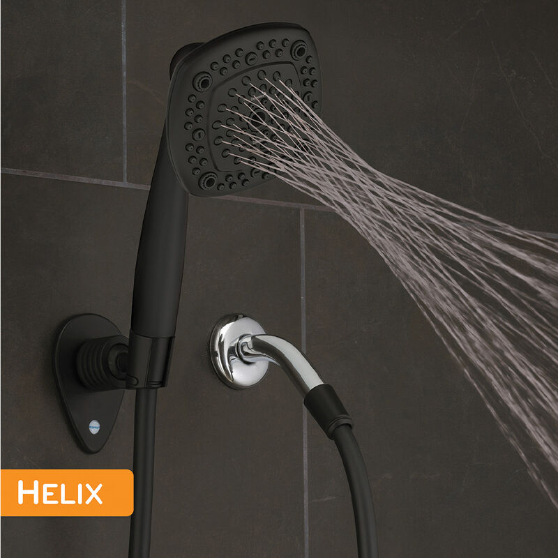 Oxygenics Colossus RV Handheld Shower Head Kit, Matte Black image number 10