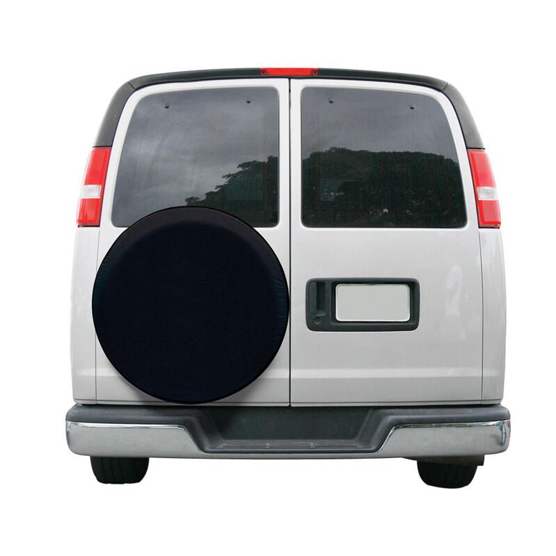 Overdrive Custom Fit Spare Tire Cover- Tire diameter 26.75"-29.75", Black image number 1