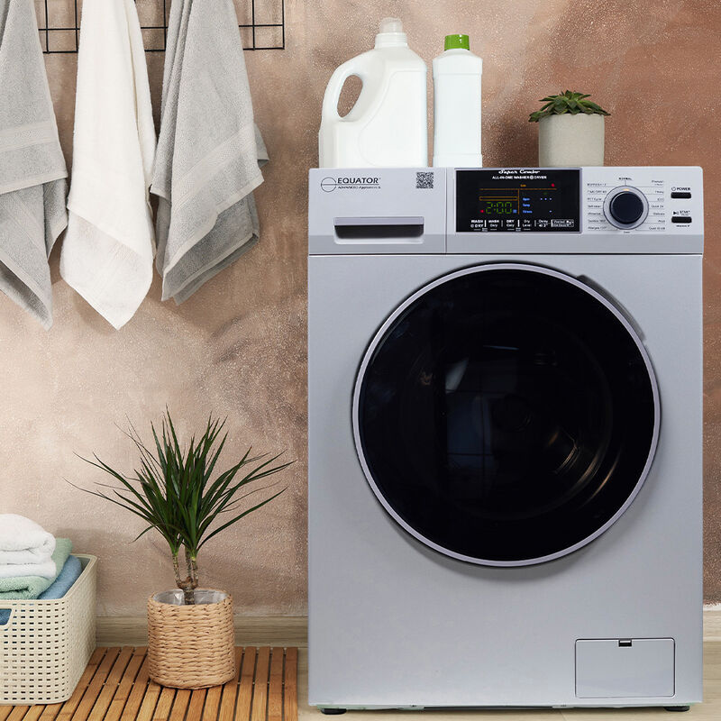 Equator 15-lb. All-in-One Combo Washer Dryer, Silver image number 18