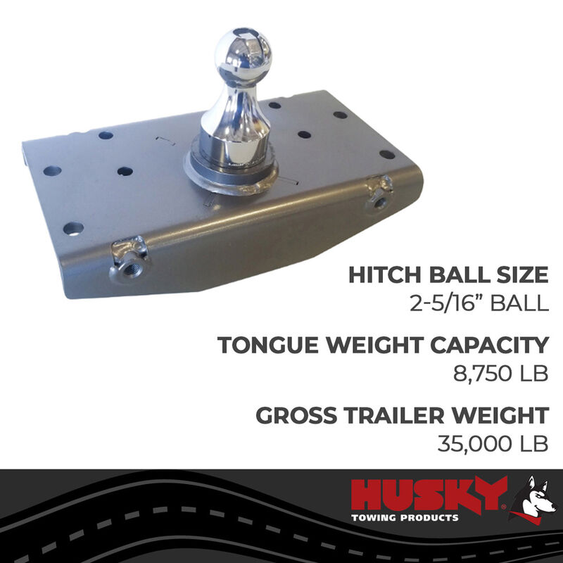 Husky Towing Ram Underbed Gooseneck Hitch (19+ 2500/3500) 33205 image number 3