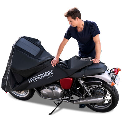Hyperion&reg; Motorcycle Cover w/ Solar Charger - XXL