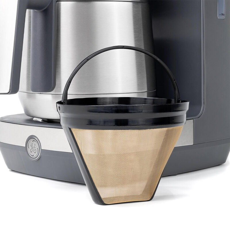 GE 10-Cup Drip Coffee Maker with Single Serve image number 4