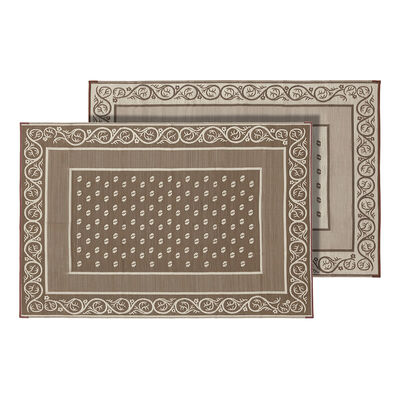 Faulkner Reversible RV Patio Mat, Vineyard Design