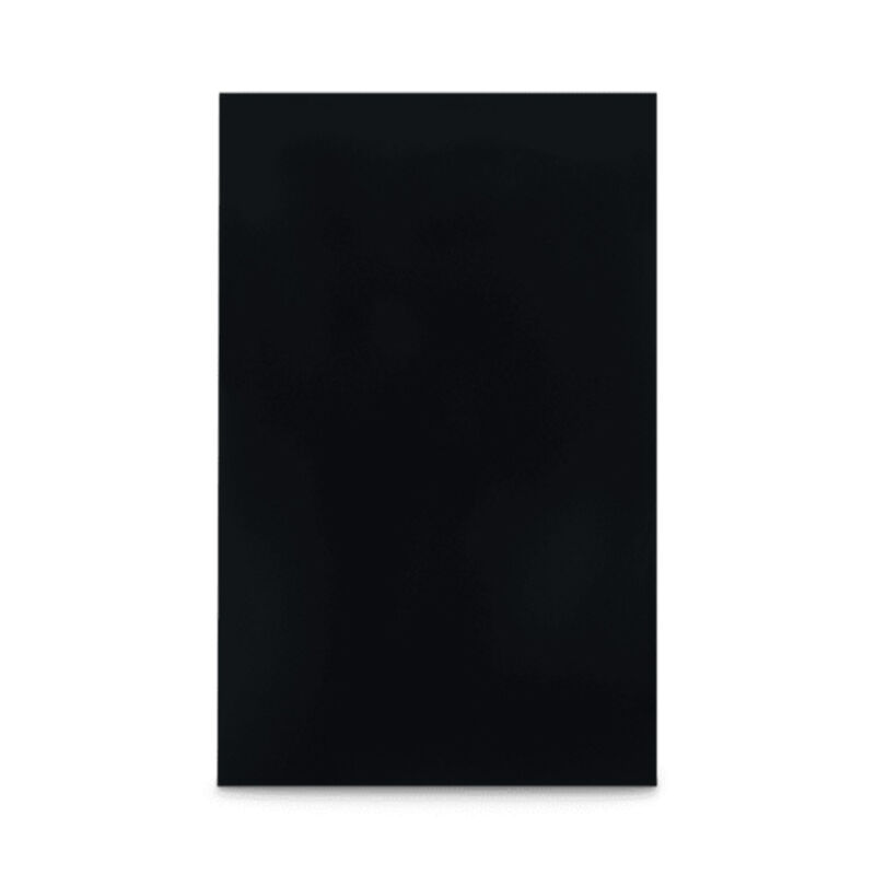 Dometic 3106863.008C Black Acrylic Refrigerator Door Panel image number 1