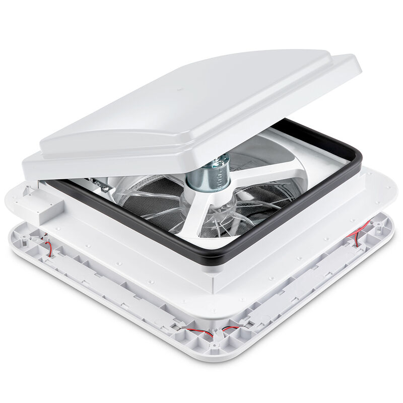 11" Hike Crew Roof Vent Fan, Basic WL image number 1