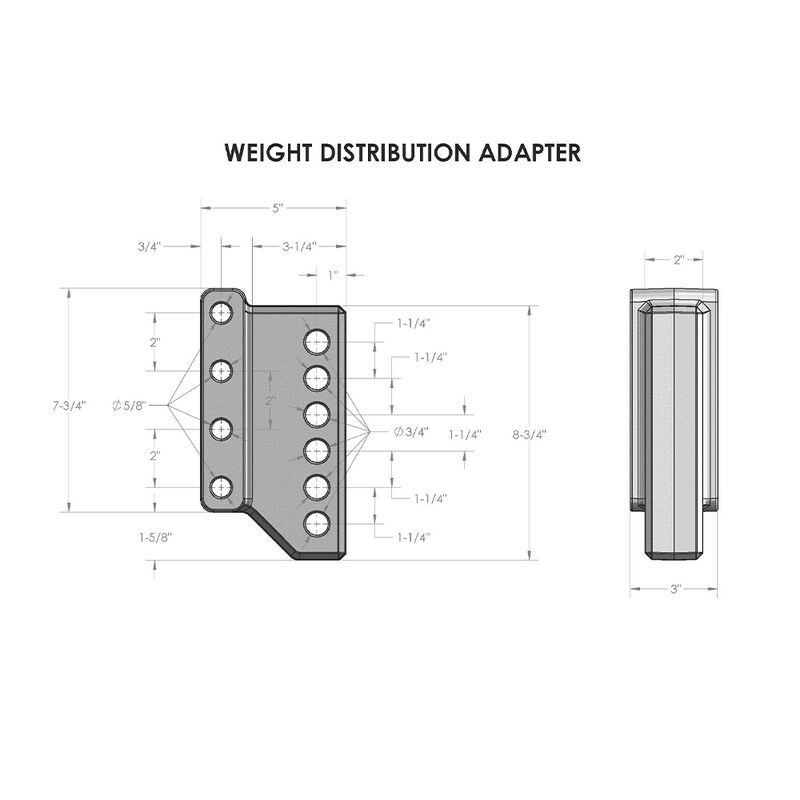 BulletProof Heavy-Duty Weight Distribution Adapter image number 4