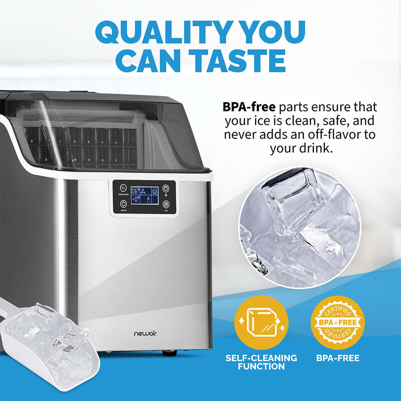 Newair Countertop Frozen Fall Clear Ice Maker image number 21