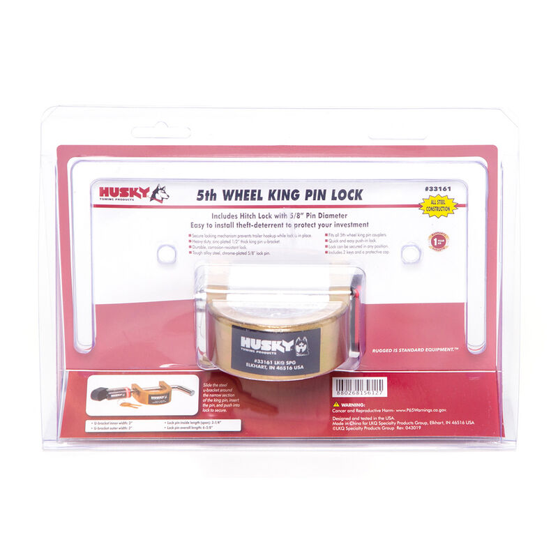 Husky Towing Trailer Coupler Lock image number 5