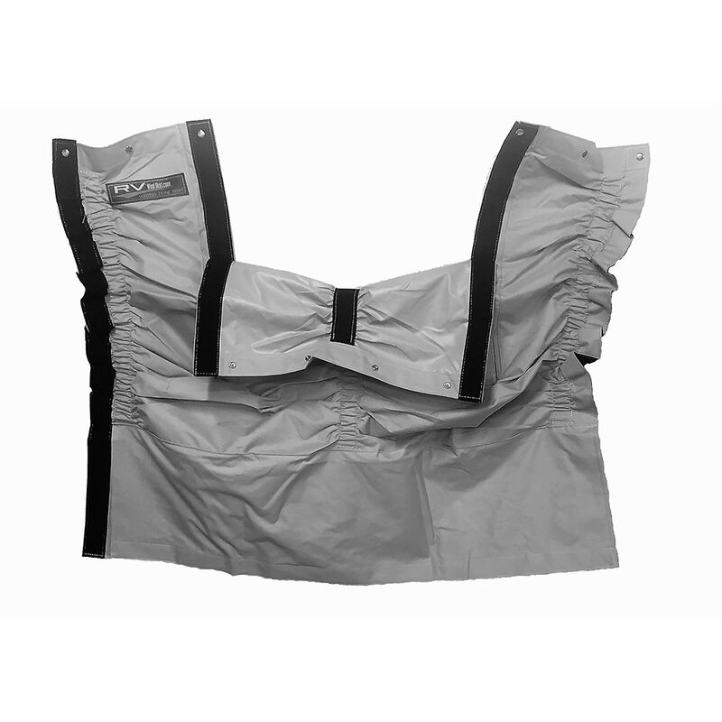 RV Windskirt 48in X 60in  Silver Door & Stair Skirt image number 1
