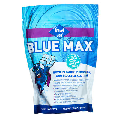Travel Jon Blue Max Drop-in Packets &ndash; 15 Pack