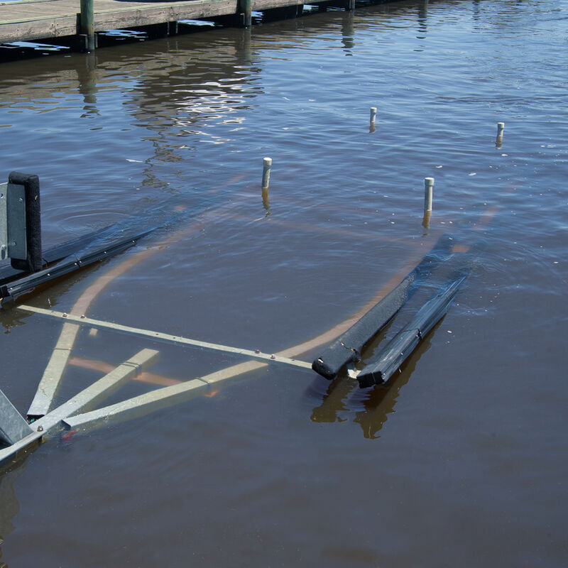 Smith Pontoon Boat 22" Post Guide-Ons, pair image number 6