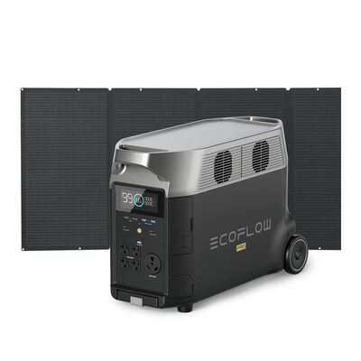EcoFlow DELTA Pro Portable Power Station with 400W Solar Panel