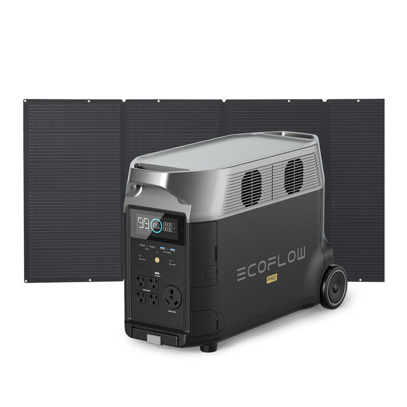 EcoFlow DELTA Pro Portable Power Station with 400W Solar Panel image number 1