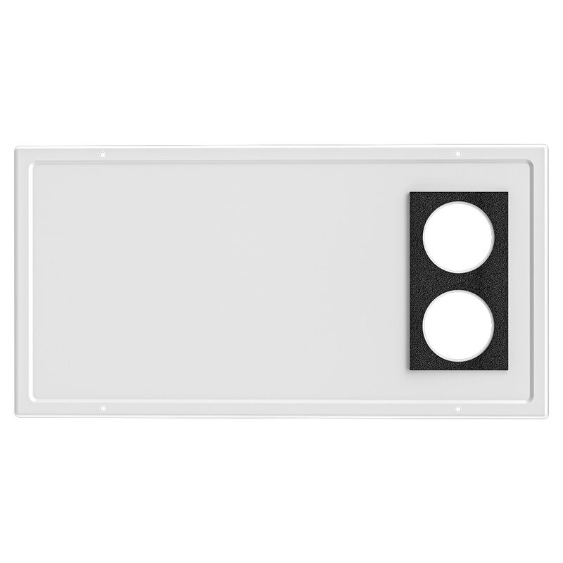 Fogatti InstaHeat Ultra RV Furnace Door Kit, White image number 1