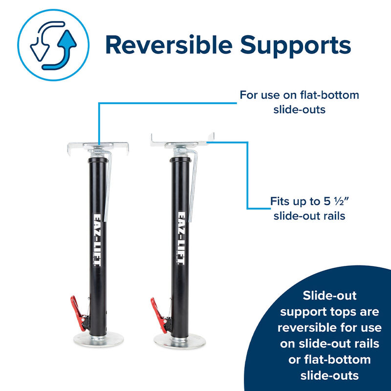 Camco Eaz-Lift Premium RV Slide-Out Supports - 19 to 49 in (Pair) image number 4