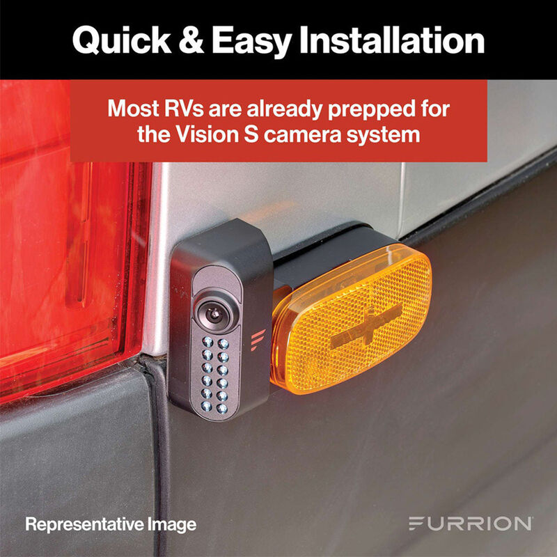 Furrion Vision S&reg; RV Backup Camera System with 3 Cameras & 7" Monitor and LED Marker Lights image number 3