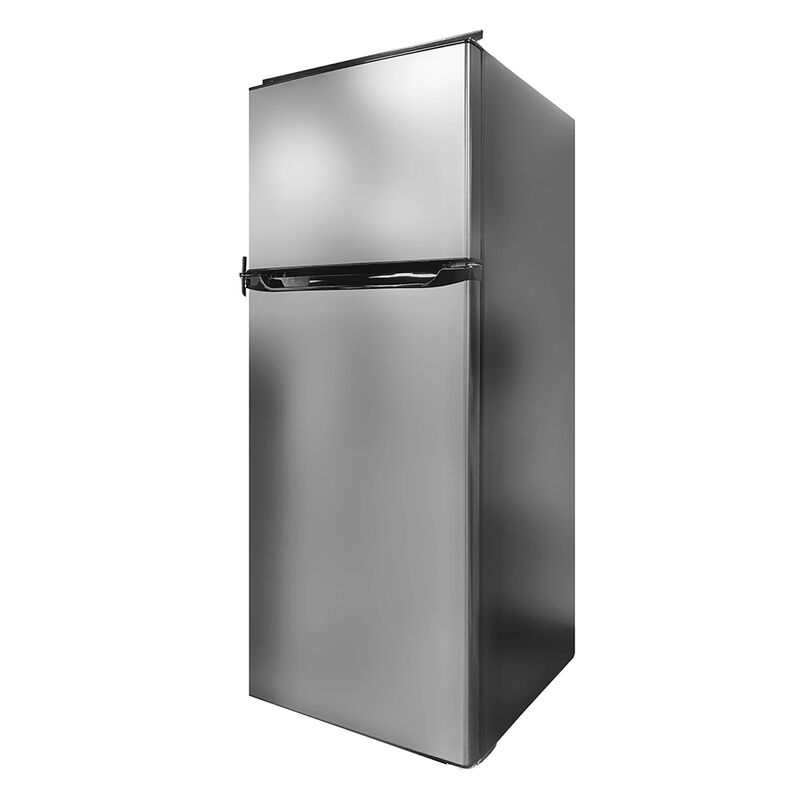Everchill 11 cu. ft. 12V Refrigerator, Left Hand Hinge, Stainless Steel image number 1