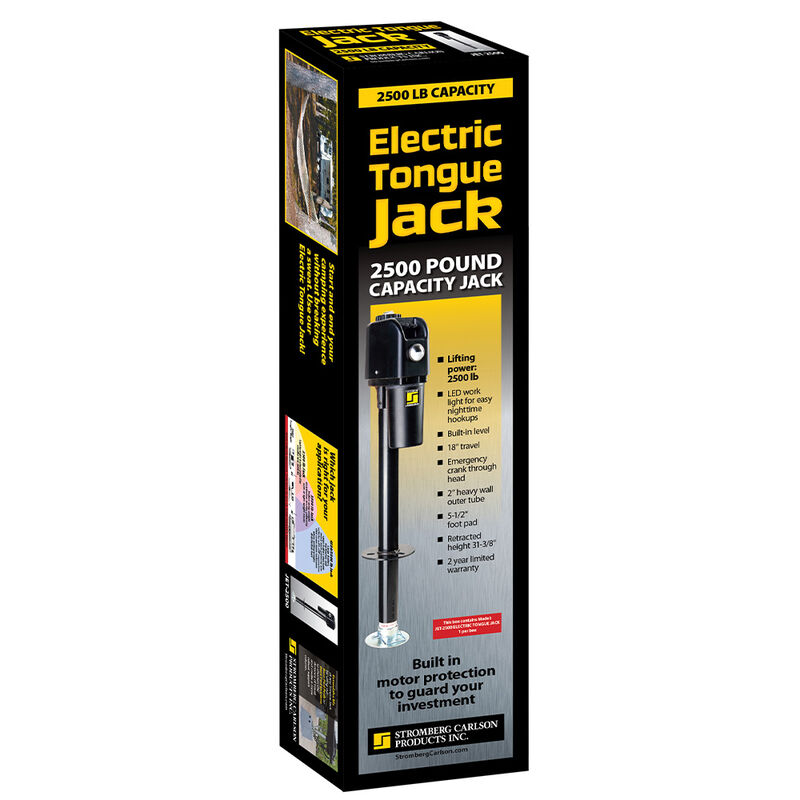 2,500lb. Electric Tongue Jack image number 6