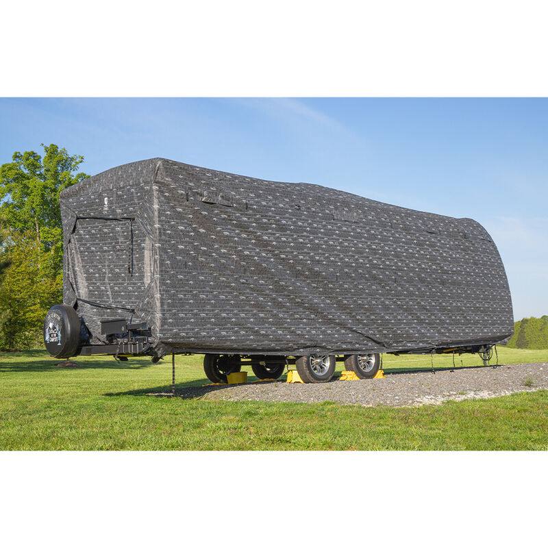 Camco Premium RV Cover, Travel Trailer, 26 to 28.6-Feet, RV Pattern Design image number 7
