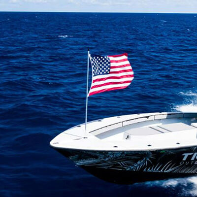 Tigress XD Flag Poles for Rod Holders