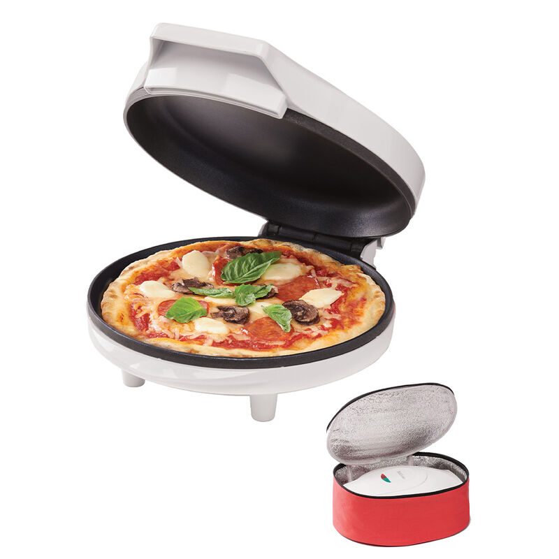 Betty Crocker 8" Travel Pizza Maker Plus, White image number 1