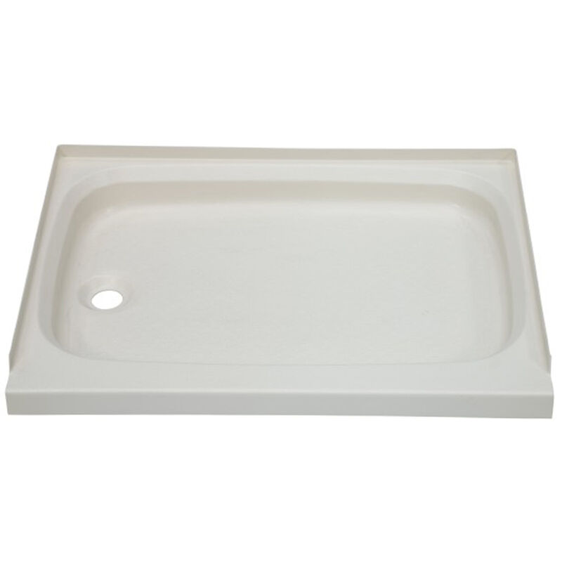 Better Bath RV Shower Pan with Left Drain, 24" x 36", Parchment image number 1