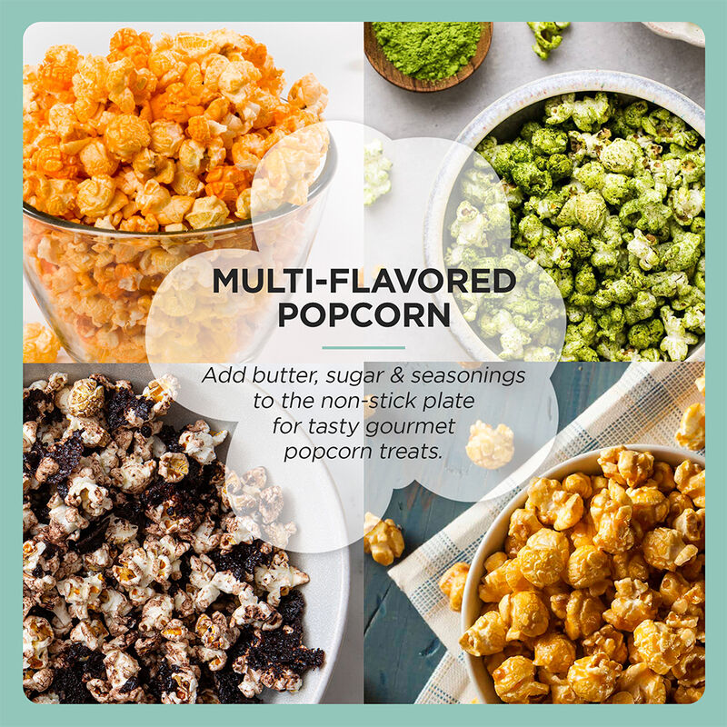 Elite Gourmet Popcorn Popper, Mint image number 6
