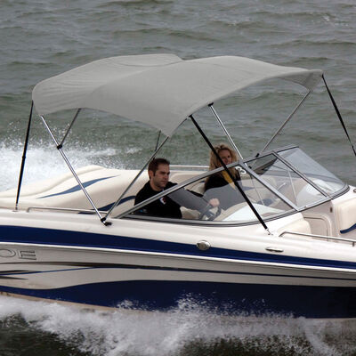 Shademate Polyester Stainless 3-Bow Bimini Top 6'L x 54''H 61''-66'' Wide