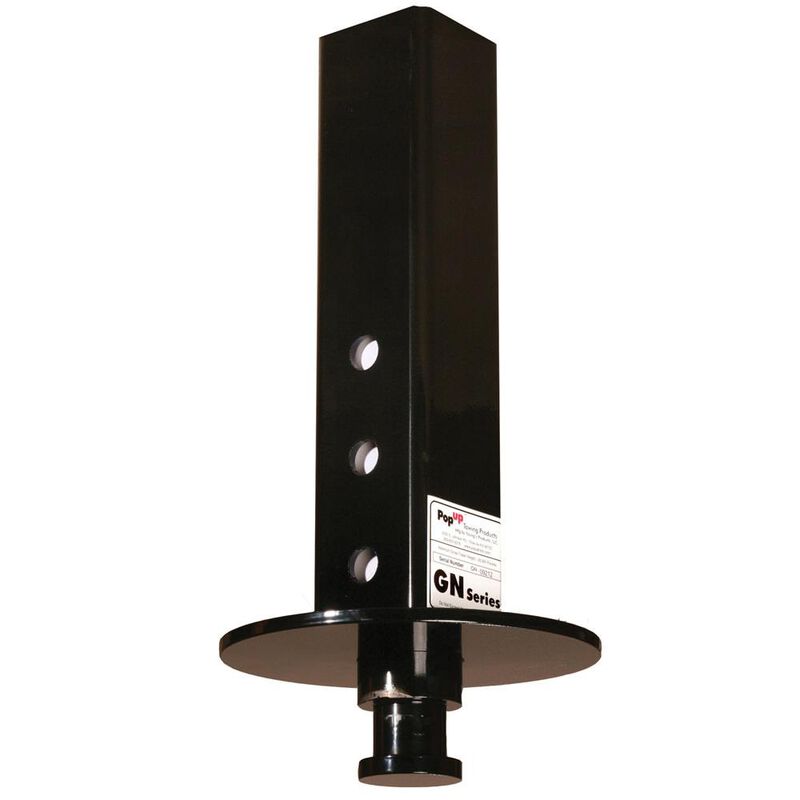 GN6 5th Wheel Goosneck to Kingpin Adapter with 4.5" Square Tube image number 1