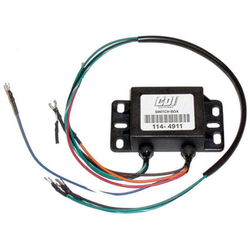 CDI Mercury Switch Box, Replaces 332-4911A2/5/6 image number 1