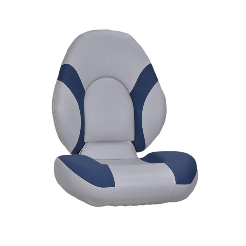 Accent Series Boat Seat - Light Gray/Blue image number 1
