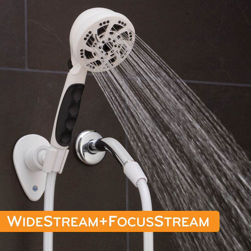 Oxygenics Fury RV Handheld Shower Head Kit, White image number 12