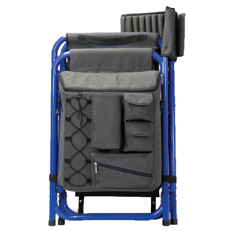 Fusion Chair, Dark Gray with Blue image number 3