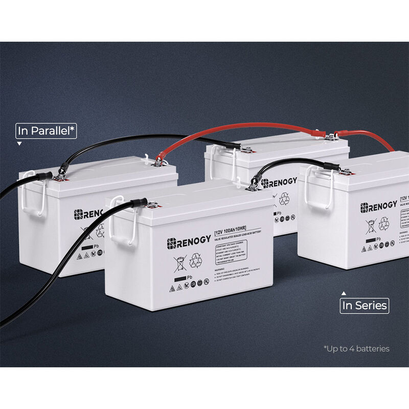 Renogy 12 Volt 100Ah Deep Cycle AGM Battery image number 5