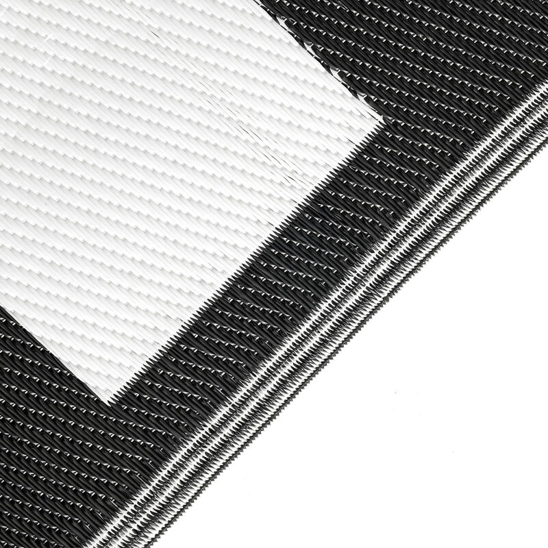 Venture Forward Reversible RV Patio Mat w/ Carry Bag, Checkered Frame image number 12