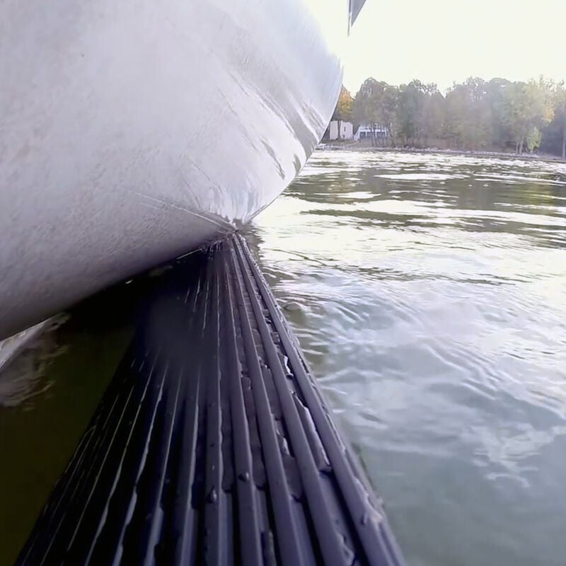 Caliber 2" x 4" Bunk Wrap Kit, 24' Roll with 4 Endcaps, Black image number 6