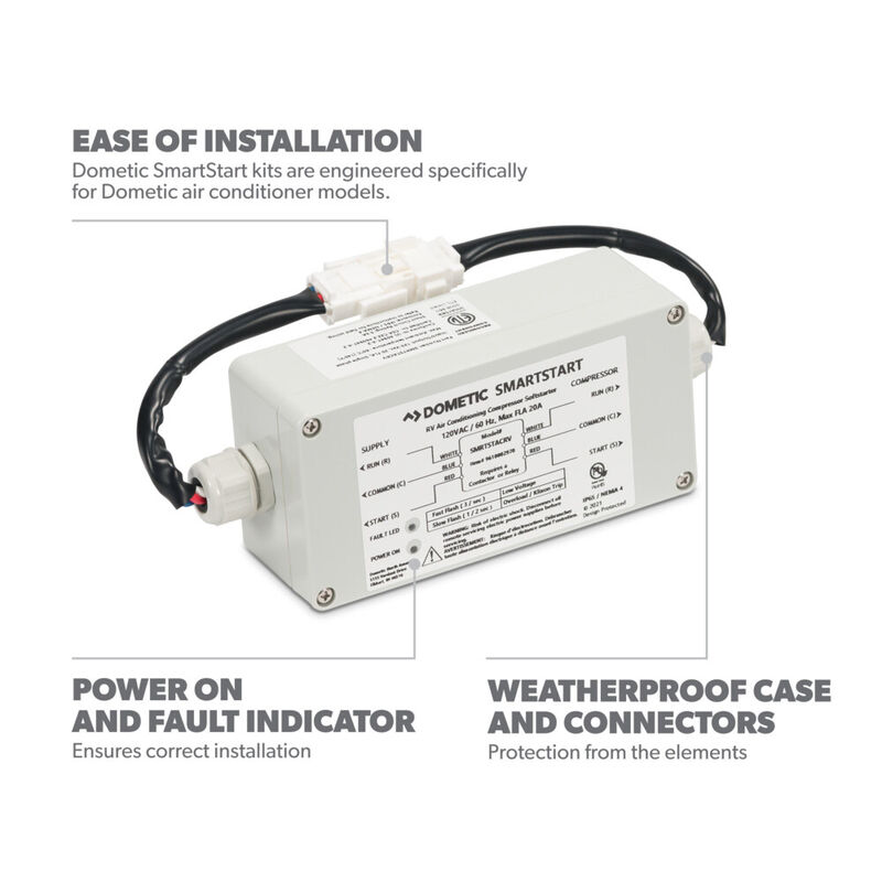 Dometic SmartStart 120V Accessory Kit for FreshJet Air Conditioner image number 12