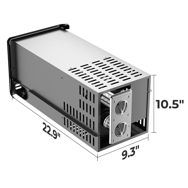 Fogatti 20K BTU RV Furnace w/ Smart Wired Controller (No Door) image number 6