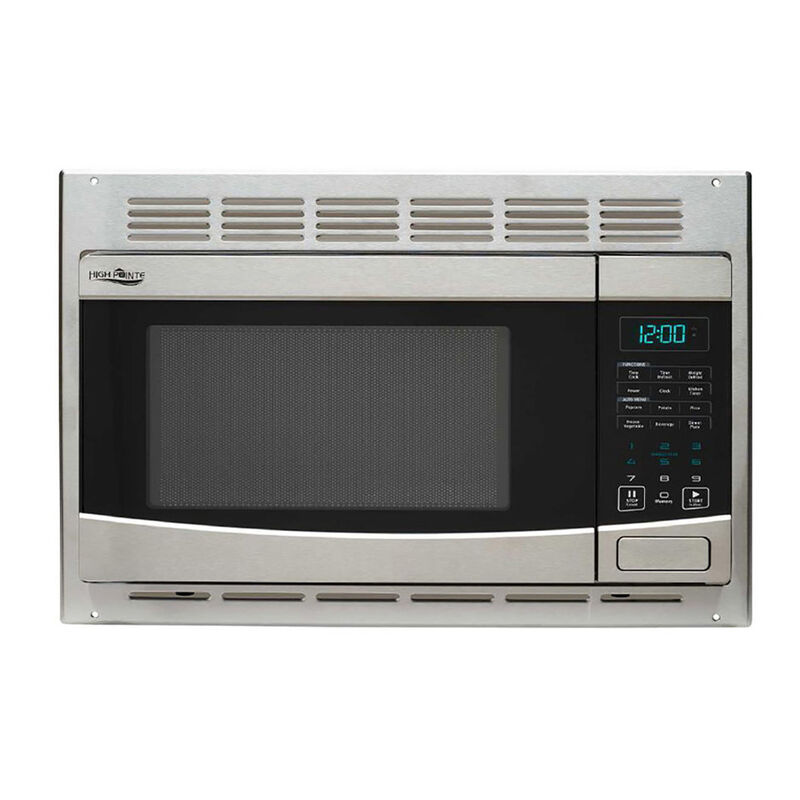 High Pointe 1.0 Cu Ft Microwave Oven, Stainless Steel image number 2