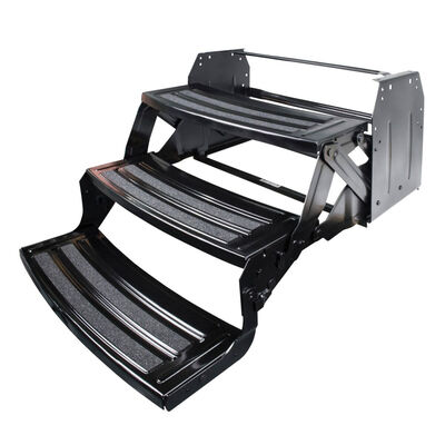 Lippert Triple Radius Manual Step, 24" Wide, 7" Rise