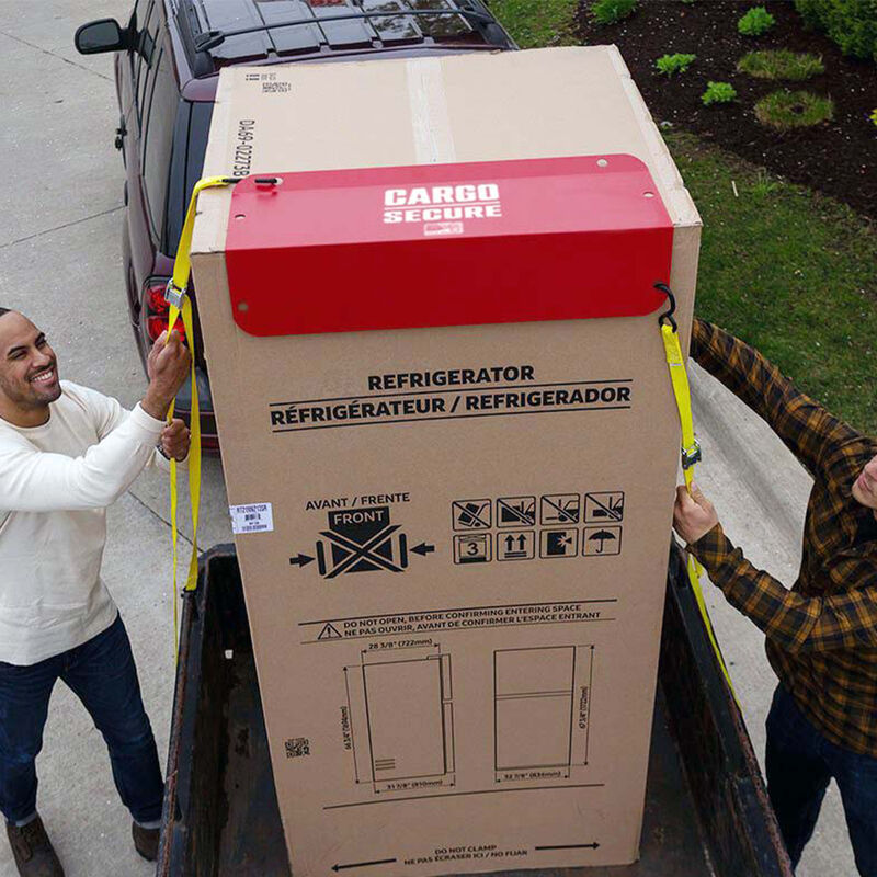 SecureTech Aluminum Truck Bed Cargo Momentum Preventor with Straps image number 4