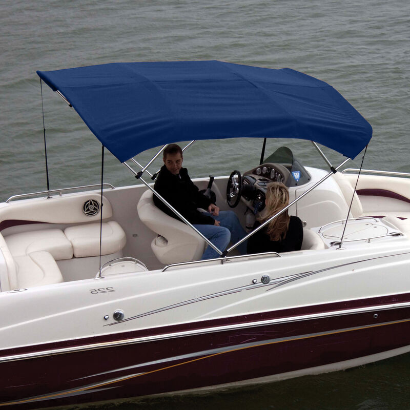 Shademate Bimini Top Polyester Fabric/Boot Only, 4-Bow 8'L x 54"H, 61"-66"W image number 8