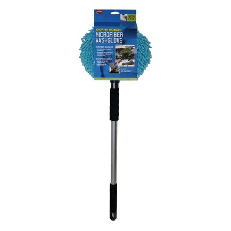 Microfiber Chenille Wash Mop with Extension Pole image number 1