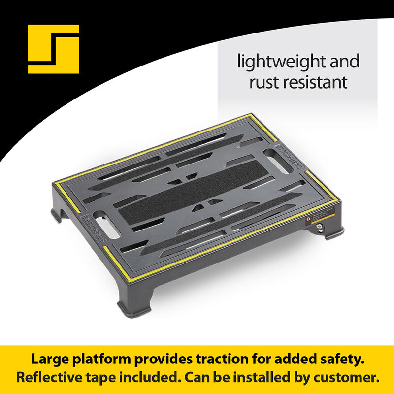 Stromberg Carlson PA-275 Adjustable Leg Die-Cast Aluminum Platform Step image number 6