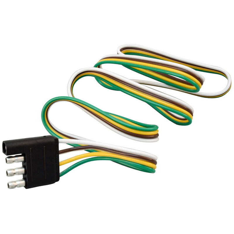 Valterra Trailer End 4 Flat Trailer Wiring Connector image number 1
