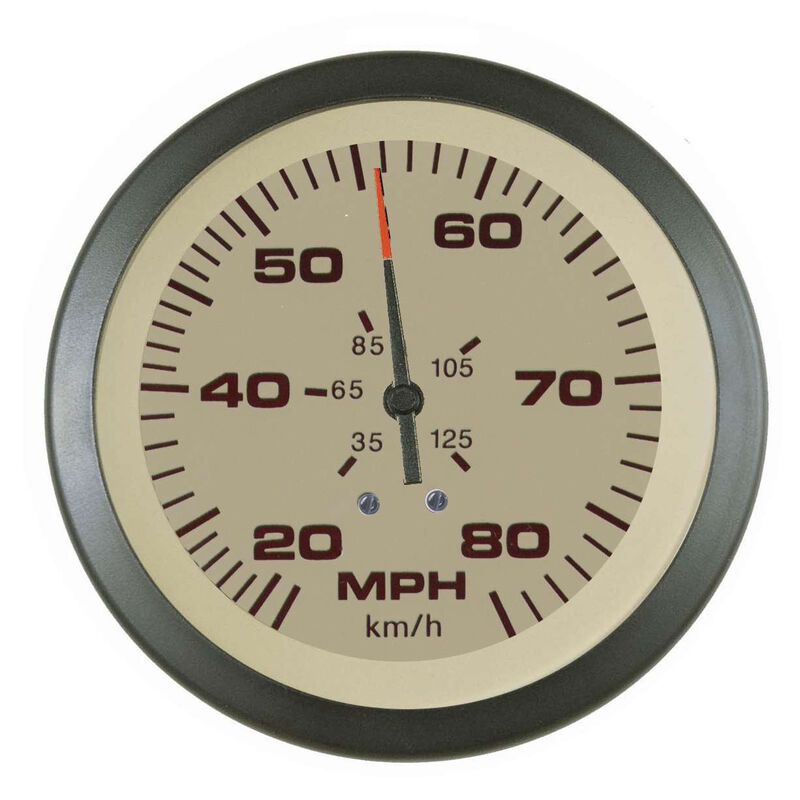 Sierra Sahara 3" Speedometer, 80 MPH image number 1