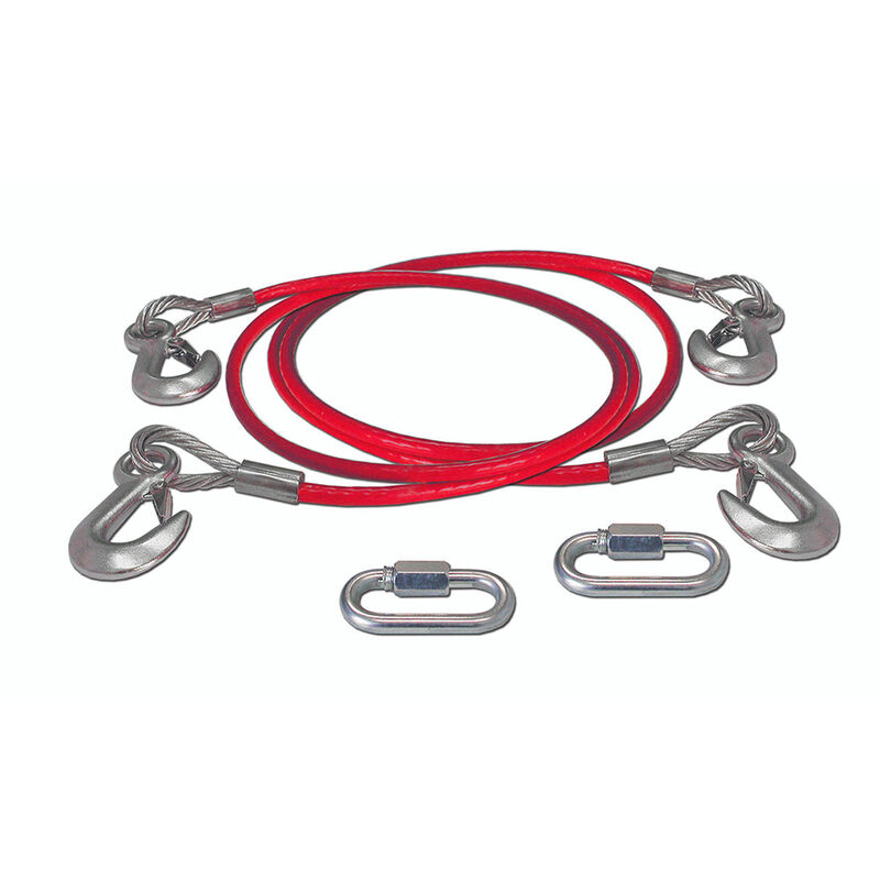 Roadmaster 64" Straight Cables w/ 2 hooks & 10K LB&mdash; 1 pair image number 1